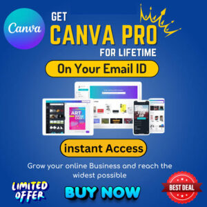 Canva Pro Lifetime Subscription on your own email