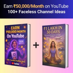 Earn 1 Lakh Per Month with 100+ Faceless Channel Ideas