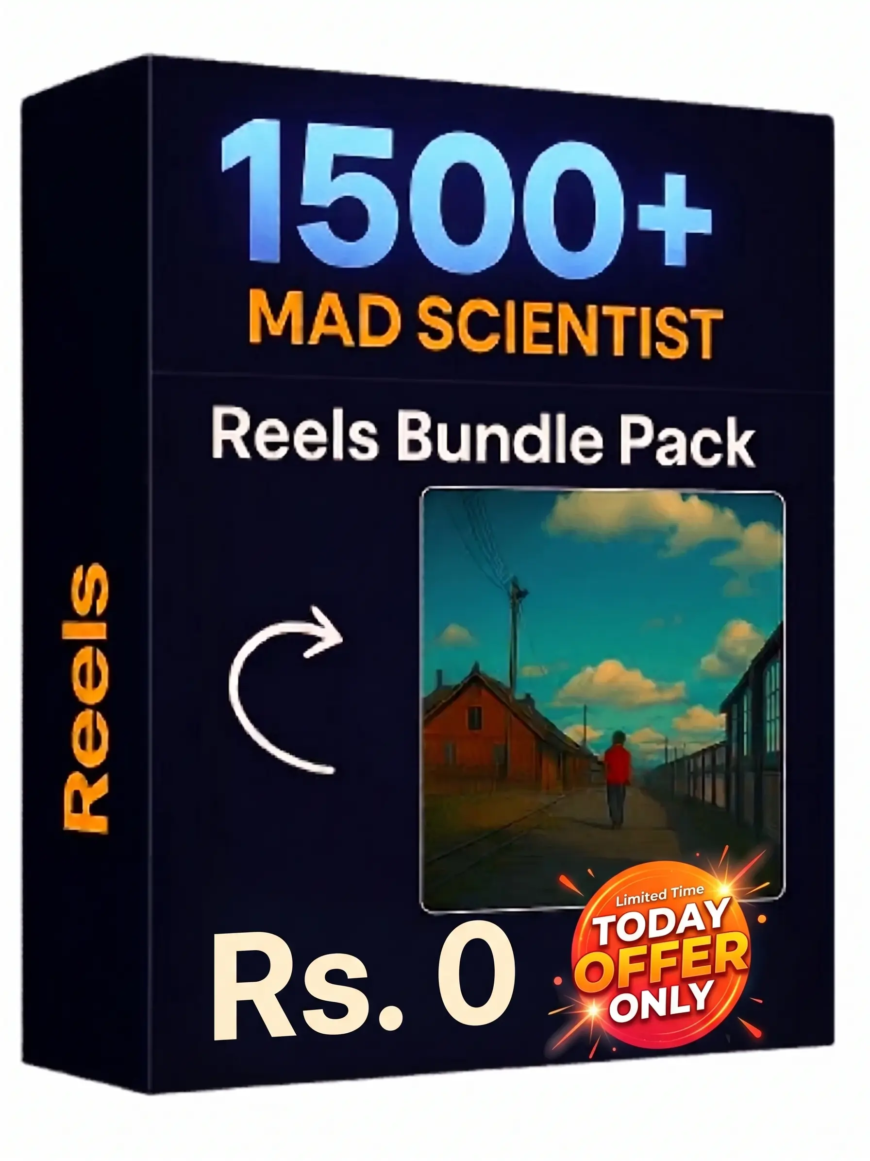 1500+ Mad Scientist Viral Reels Bundle