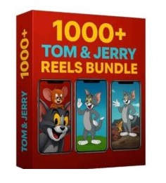🔥NEW LAUNCH: 1000+ Tom & Jerry Reels Bundle