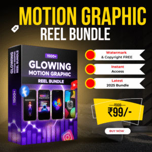 🔥NEW LAUNCH: 1500+ Motion Graphic Reels