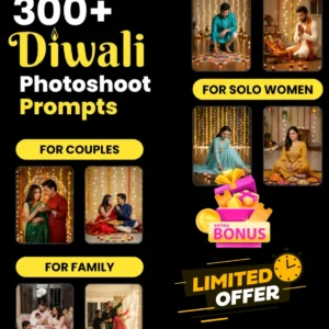 🪔 300+ DIWALI FESTIVAL PHOTOGRAPHY AI PROMPTS